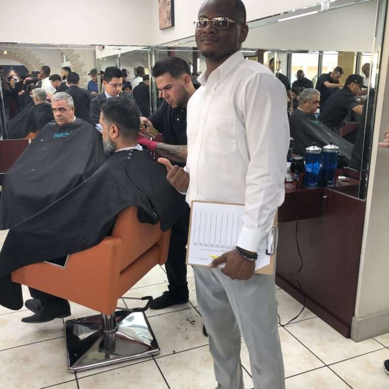 Barber battle